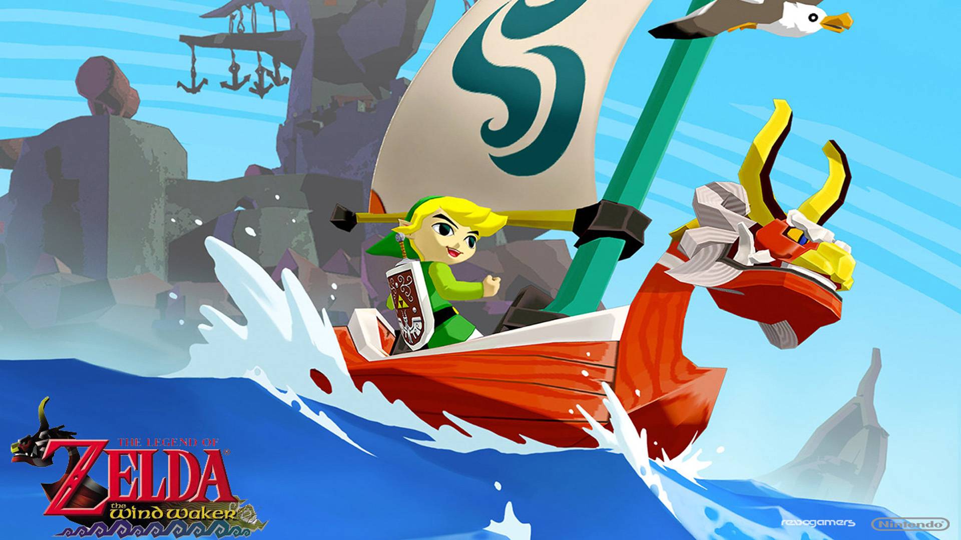 THE LEGEND OF ZELDA - WIND WAKER HD EM PORTUGUÊS NO WII U 