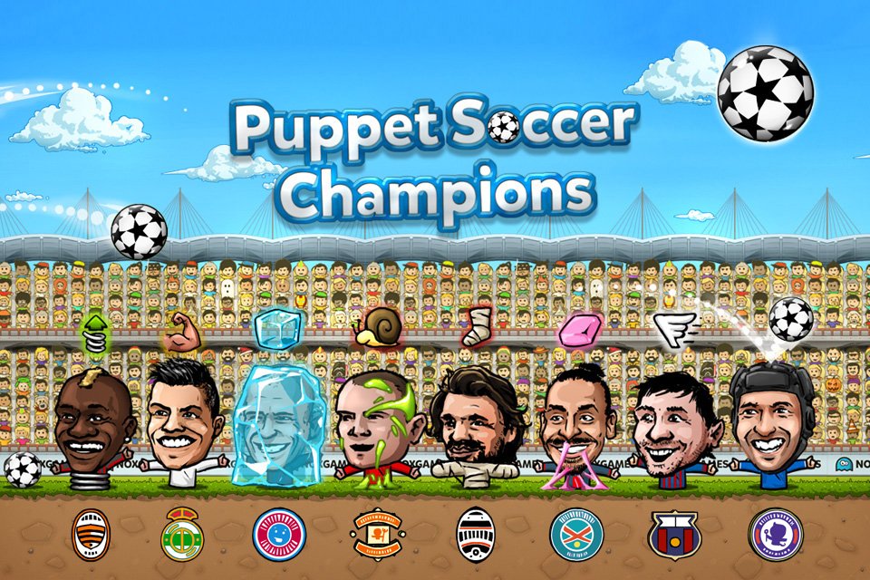 Puppet Soccer Champions em Jogos na Internet