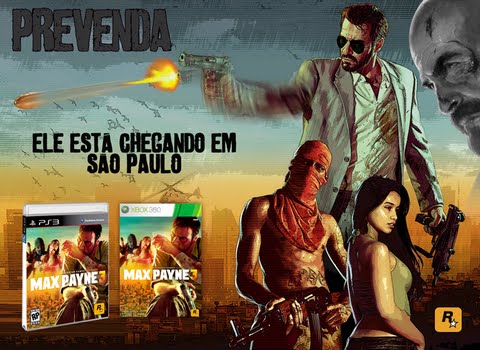 Max Payne 3 - Jogo Digital Ps3