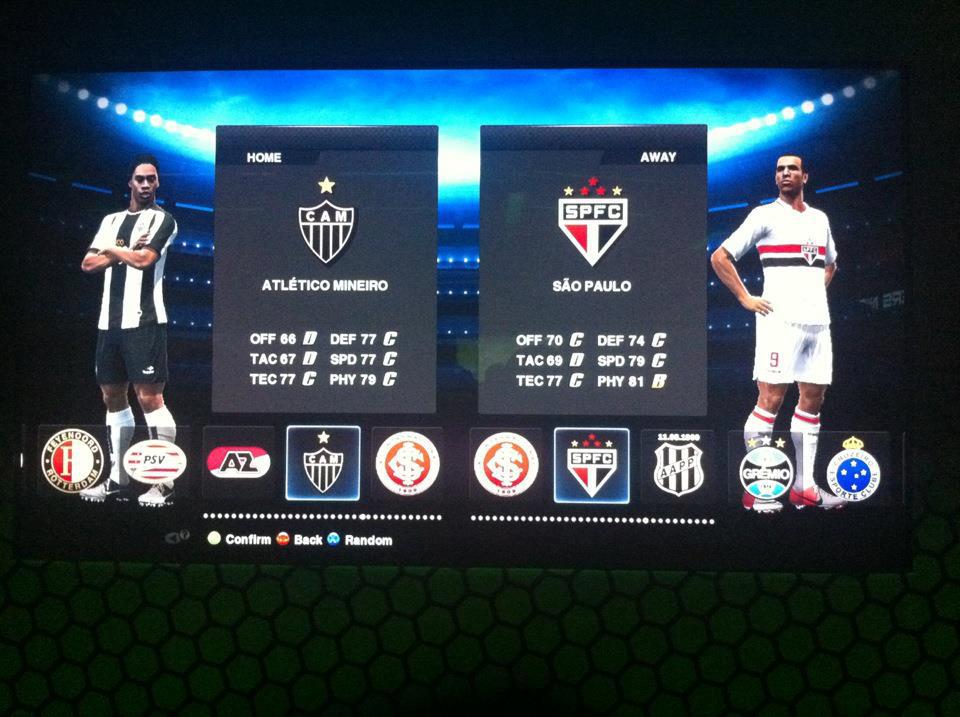 Konami libera novas imagens de PES 2012