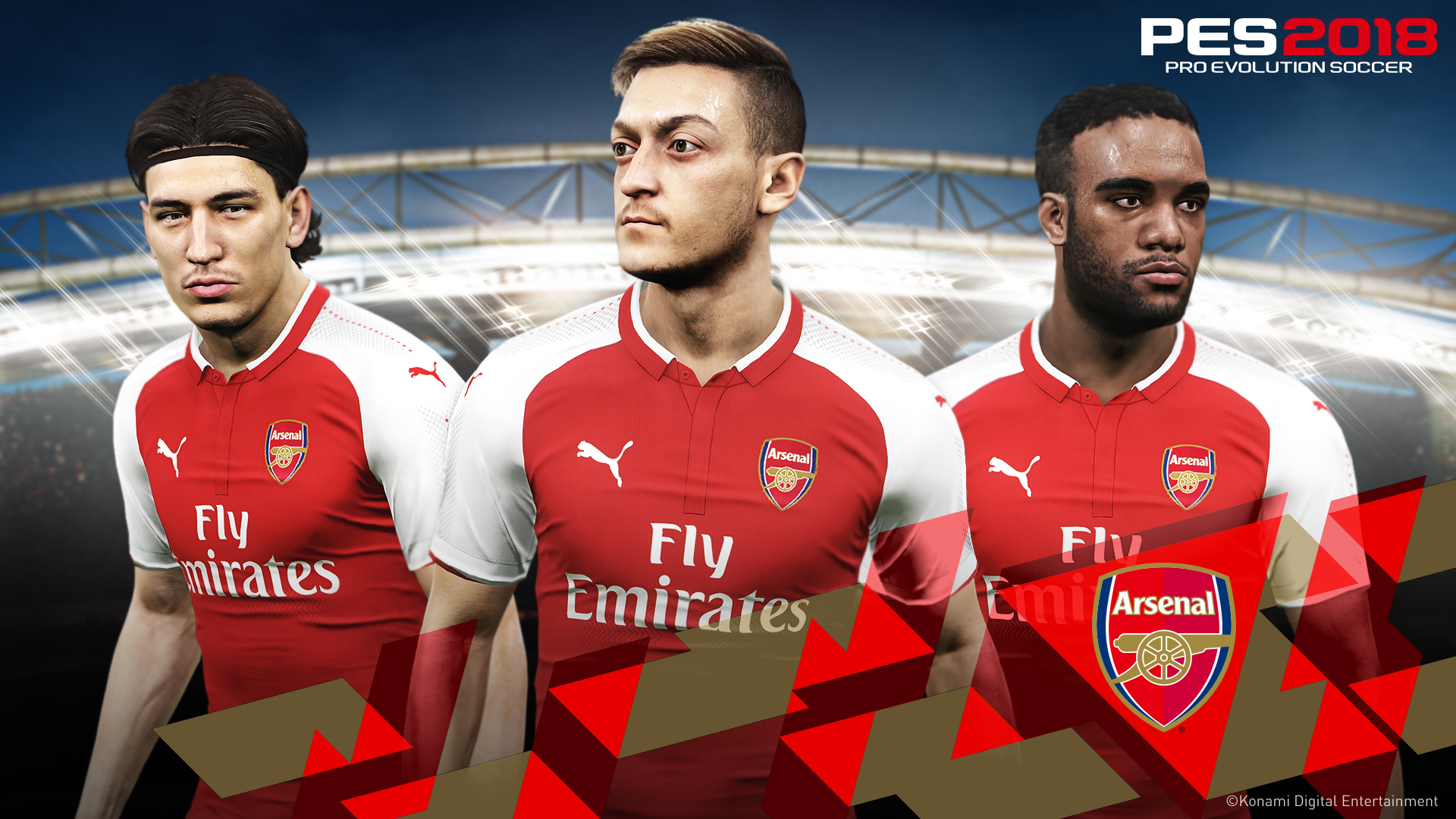 Konami renova com Arsenal FC e anuncia jogadores lendários para PES 2019  - Notícias - BOL