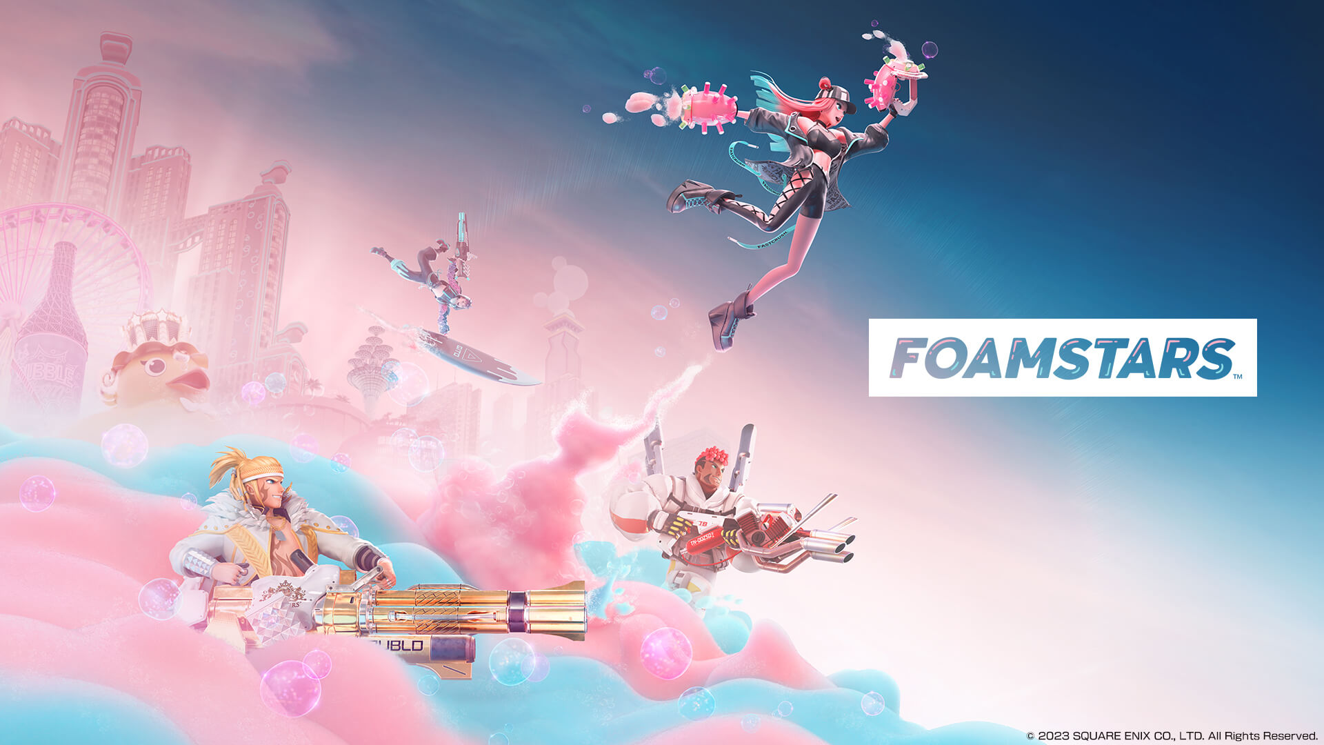 Square Enix anuncia Foamstars, um novo e vibrante jogo de tiro online  multiplayer para PS5 e PS4. - Gamer Spoiler